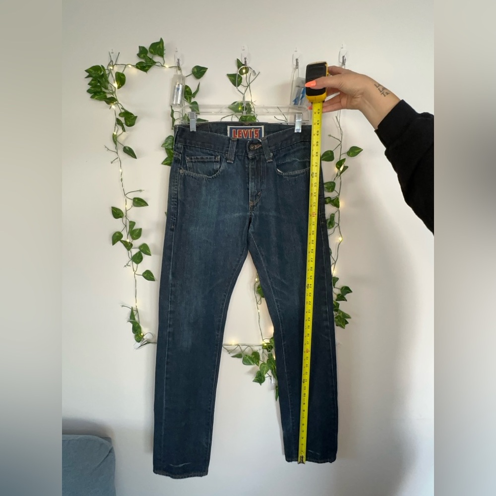 Levi's Men's Classic Indigo Straight Jeans - Picture 4 of 7
